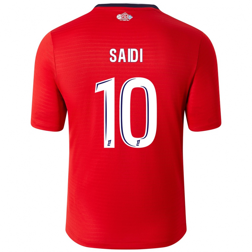 Heren Rachel Saidi #10 Rood Wit Thuisshirt Thuistenue 2024/25 T-Shirt