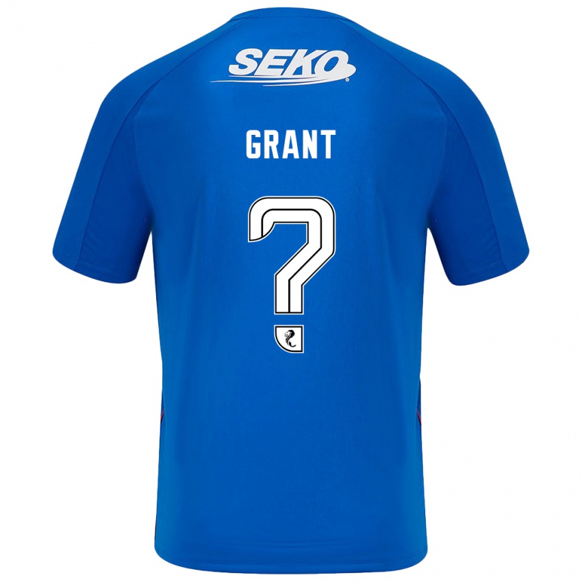 Heren Leyton Grant #0 Donkerblauw Thuisshirt Thuistenue 2024/25 T-Shirt