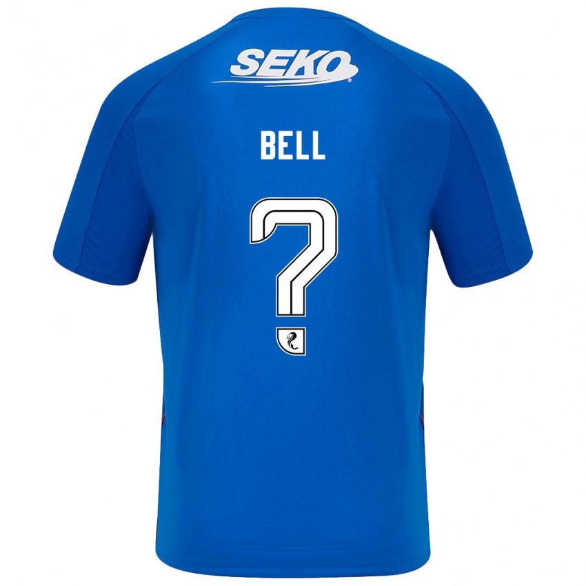 Heren Cameron Bell #0 Donkerblauw Thuisshirt Thuistenue 2024/25 T-Shirt