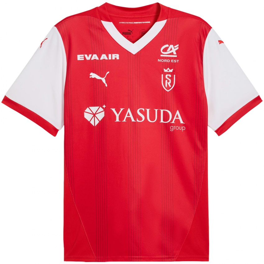 Heren Clara Wibaut #16 Rood Wit Thuisshirt Thuistenue 2024/25 T-Shirt