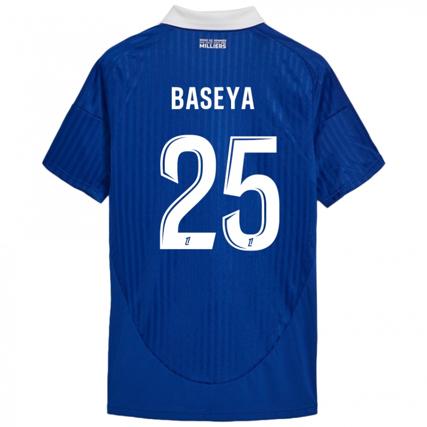 Heren Steven Baseya #25 Blauw Wit Thuisshirt Thuistenue 2024/25 T-Shirt