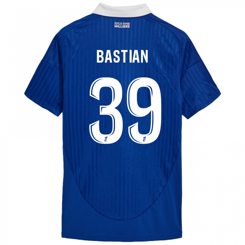 Heren Maxime Bastian #39 Blauw Wit Thuisshirt Thuistenue 2024/25 T-Shirt