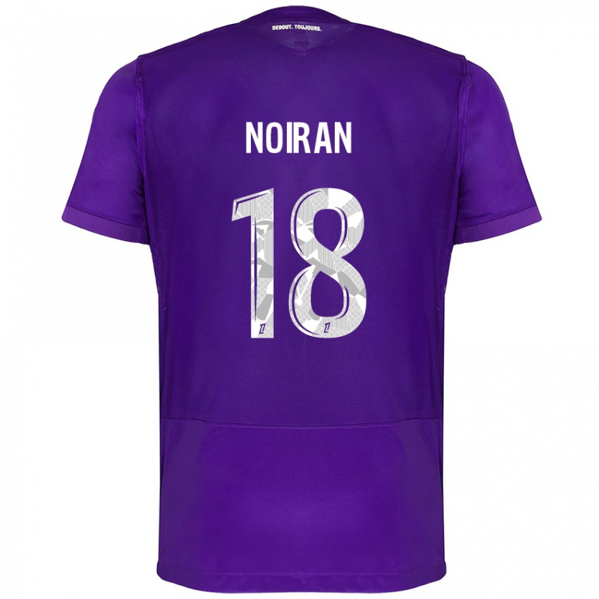 Heren Clara Noiran #18 Paars Wit Thuisshirt Thuistenue 2024/25 T-Shirt