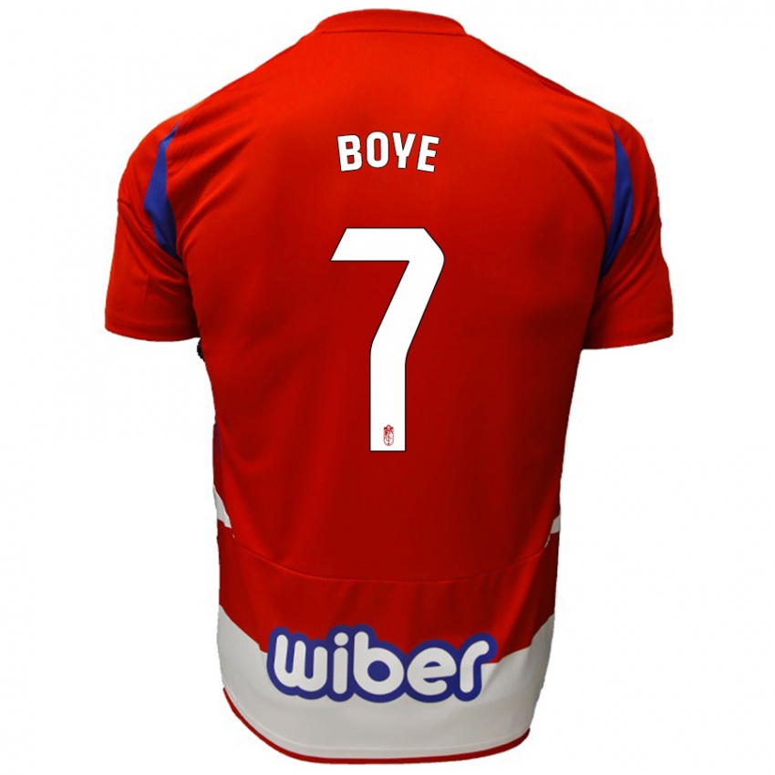 Heren Lucas Boyé #7 Rood Wit Blauw Thuisshirt Thuistenue 2024/25 T-Shirt