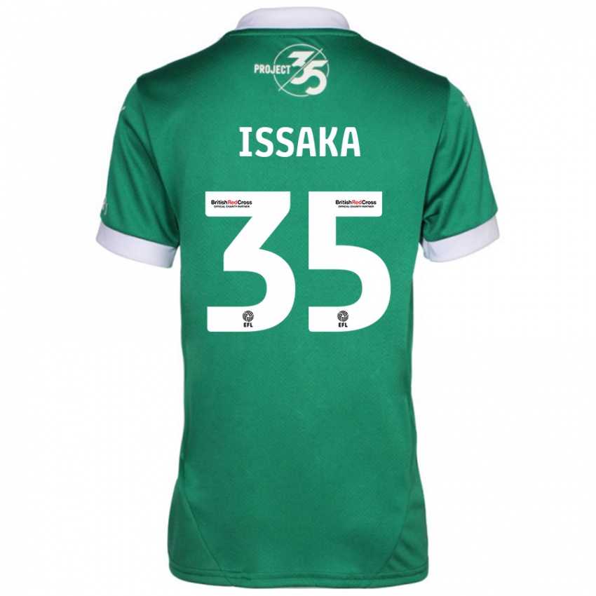 Heren Freddie Issaka #35 Groen Wit Thuisshirt Thuistenue 2024/25 T-Shirt