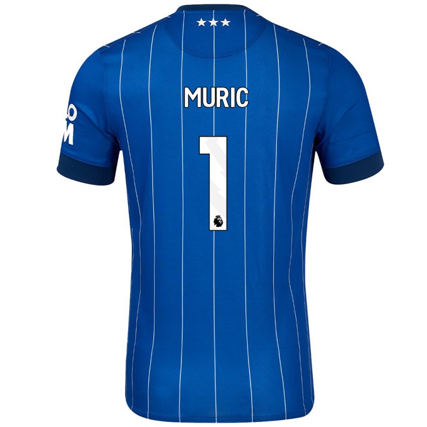 Heren Arijanet Muric #1 Marineblauw Thuisshirt Thuistenue 2024/25 T-Shirt