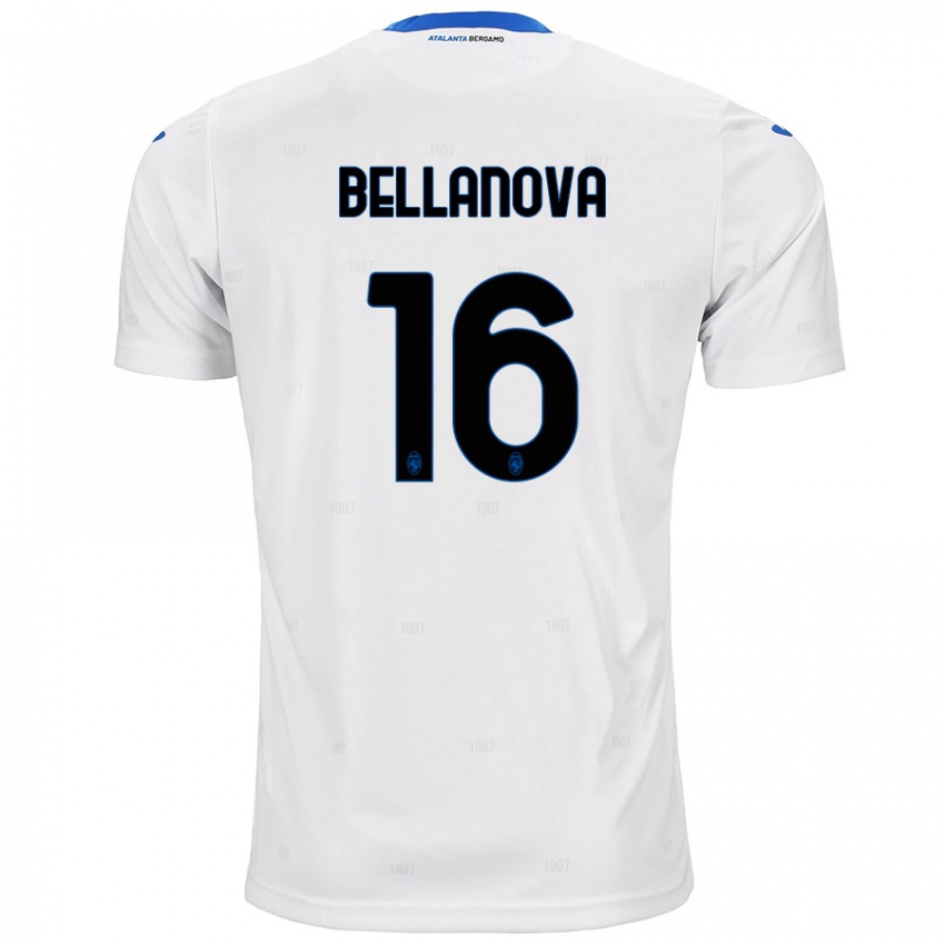 Heren Raoul Bellanova #16 Wit Uitshirt Uittenue 2024/25 T-Shirt