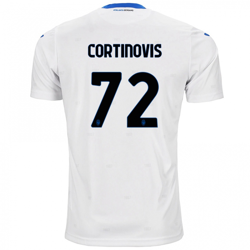 Heren Alessandro Cortinovis #72 Wit Uitshirt Uittenue 2024/25 T-Shirt