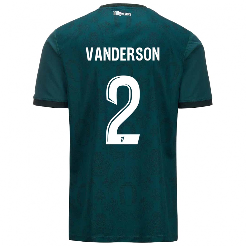 Heren Vanderson #2 Donkergroen Uitshirt Uittenue 2024/25 T-Shirt