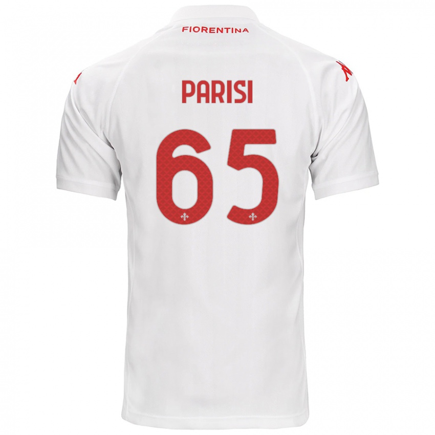 Heren Fabiano Parisi #65 Wit Uitshirt Uittenue 2024/25 T-Shirt