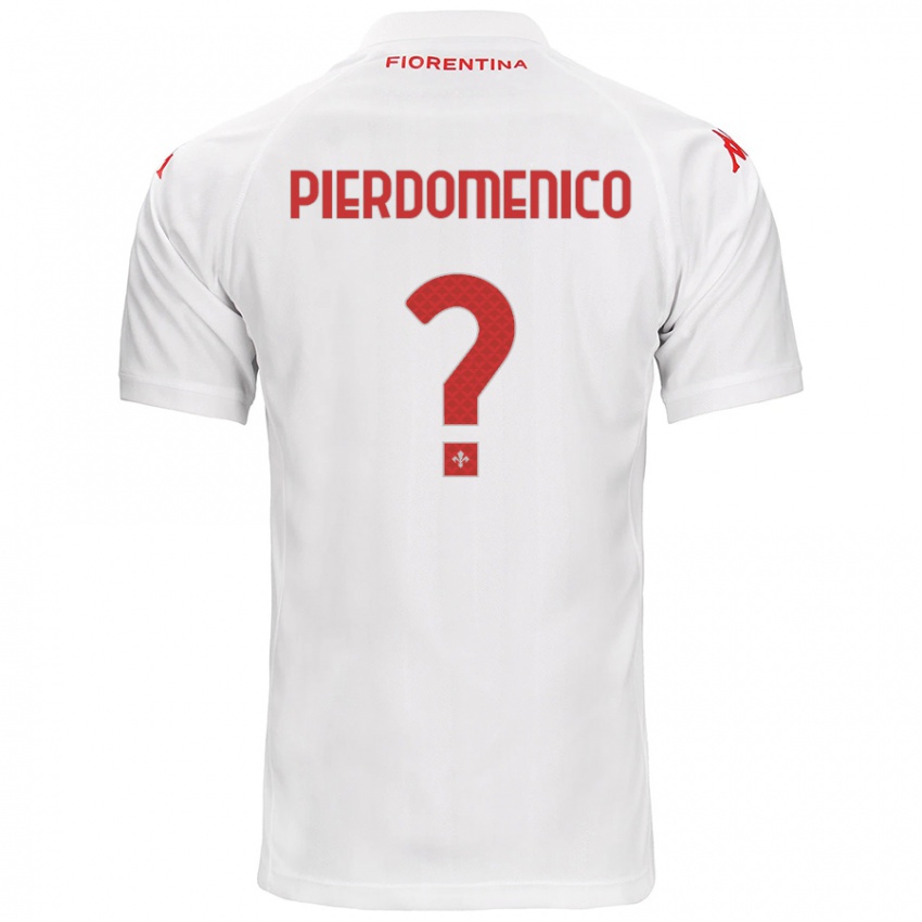 Heren Jacopo Di Pierdomenico #0 Wit Uitshirt Uittenue 2024/25 T-Shirt