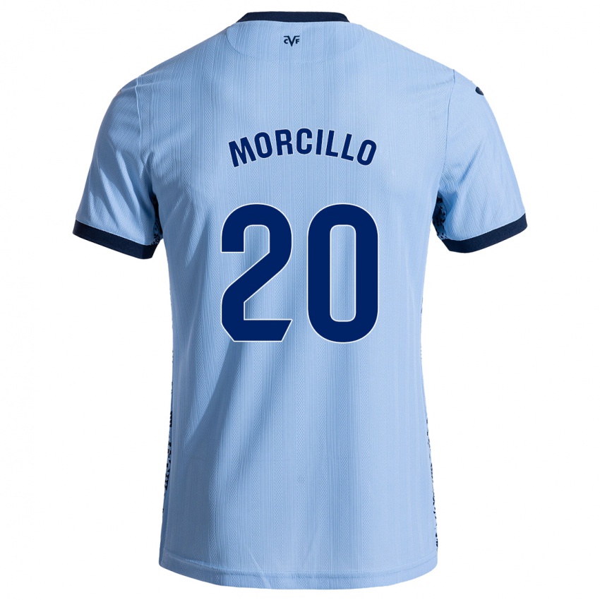 Heren Raquel Morcillo #20 Hemelsblauw Uitshirt Uittenue 2024/25 T-Shirt