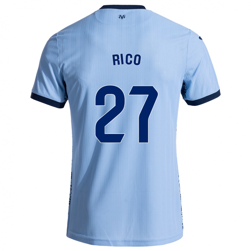 Heren Vera Rico #27 Hemelsblauw Uitshirt Uittenue 2024/25 T-Shirt