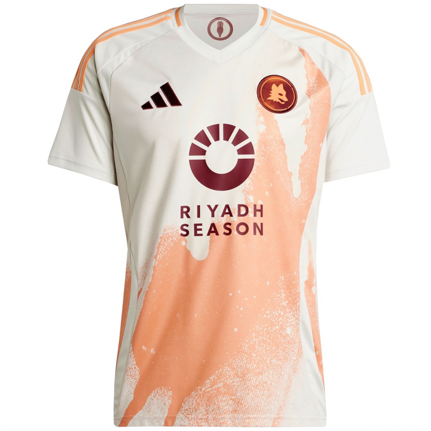 Heren Renato Marin #1 Crème Wit Oranje Uitshirt Uittenue 2024/25 T-Shirt