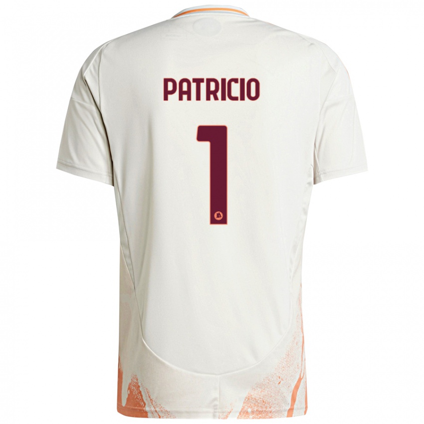 Heren Rui Patricio #1 Crème Wit Oranje Uitshirt Uittenue 2024/25 T-Shirt