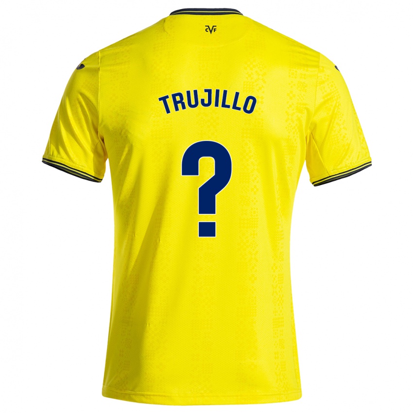 Dames Jairo Trujillo #0 Geel Zwart Thuisshirt Thuistenue 2024/25 T-Shirt