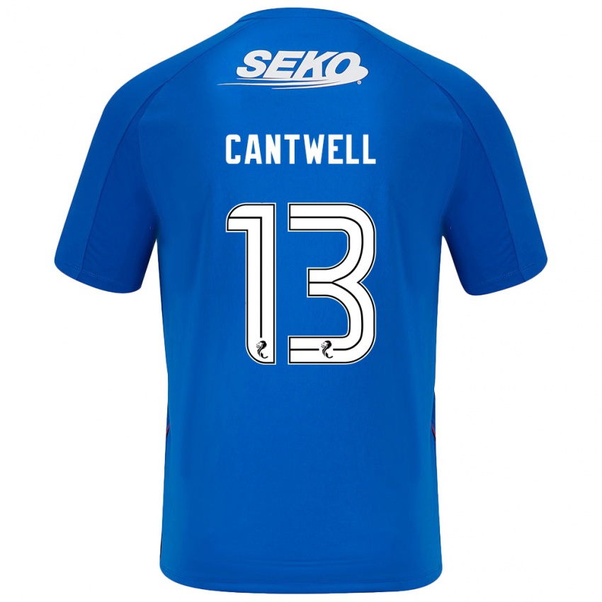 Dames Todd Cantwell #13 Donkerblauw Thuisshirt Thuistenue 2024/25 T-Shirt