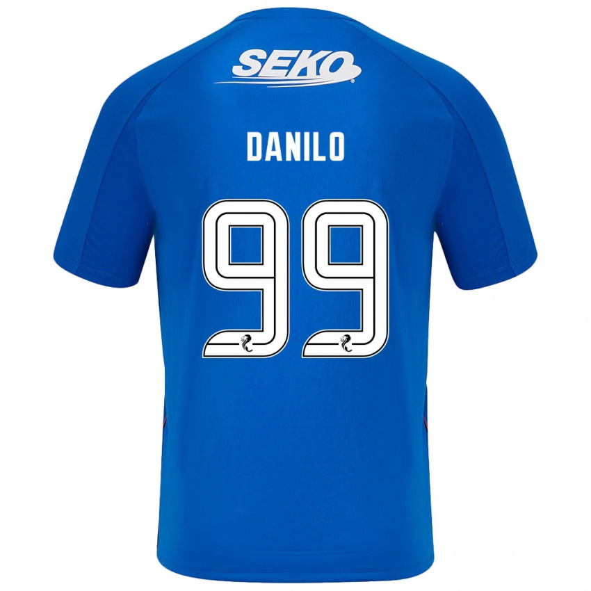 Dames Danilo #99 Donkerblauw Thuisshirt Thuistenue 2024/25 T-Shirt