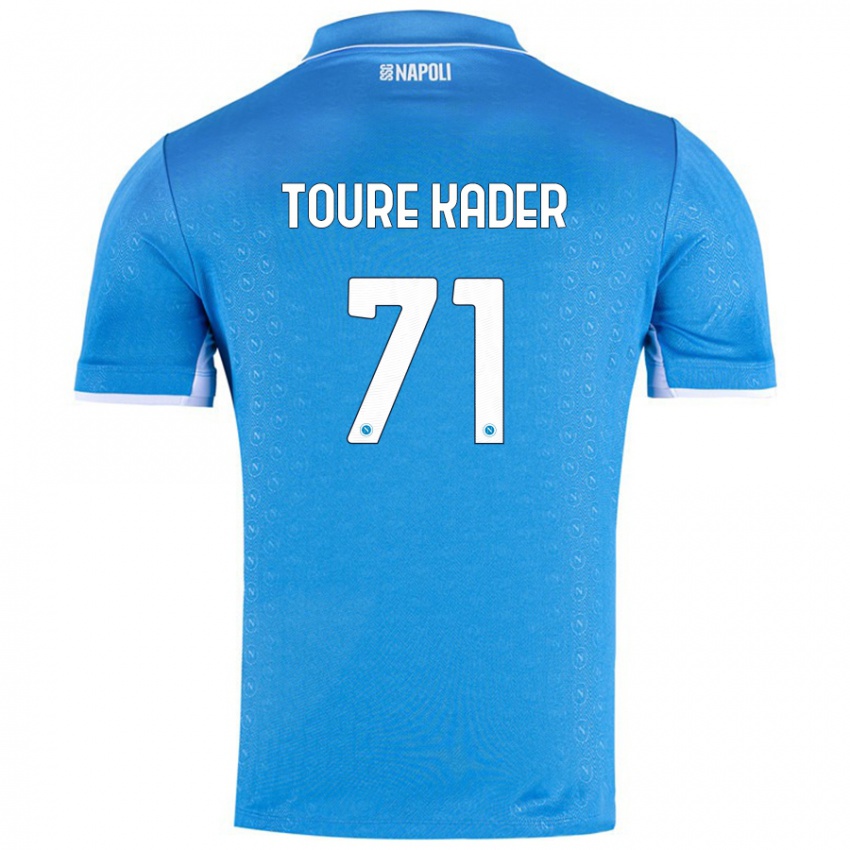 Dames Aziz Toure Kader #71 Hemelsblauw Thuisshirt Thuistenue 2024/25 T-Shirt