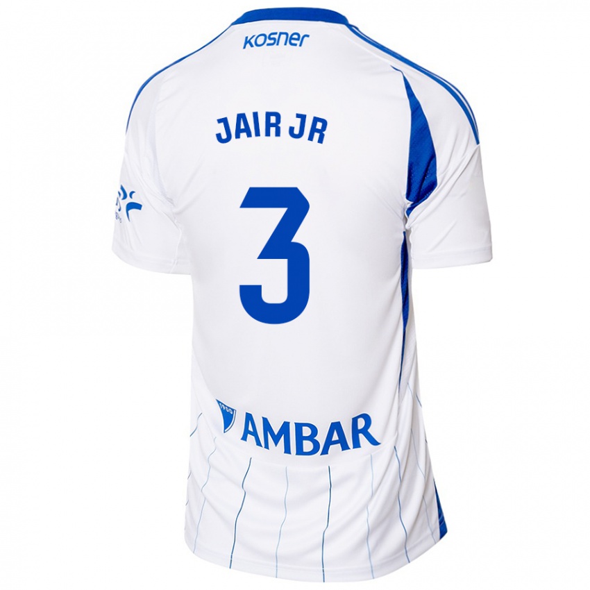 Dames Jair Amador #3 Rood Wit Thuisshirt Thuistenue 2024/25 T-Shirt