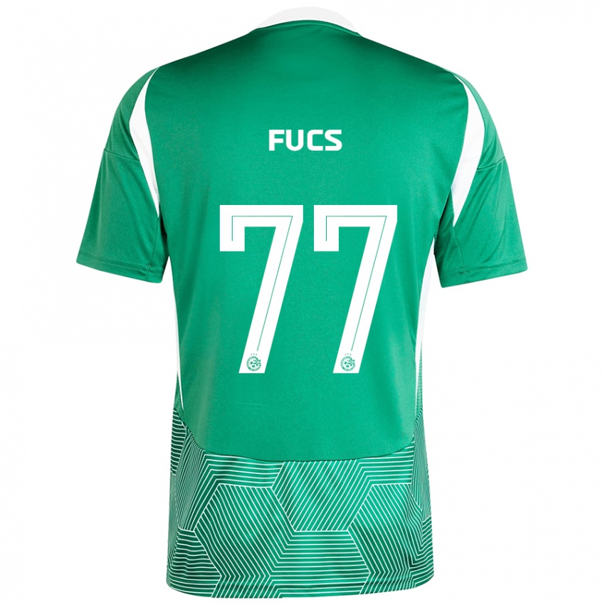 Dames Roee Fucs #77 Groen Wit Thuisshirt Thuistenue 2024/25 T-Shirt