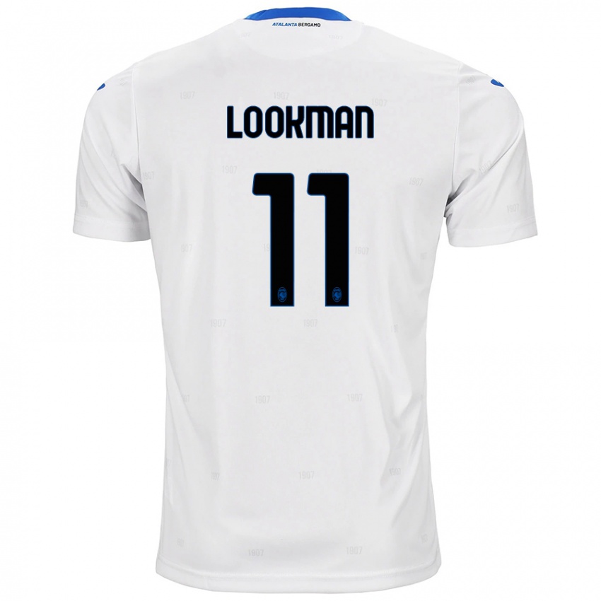 Dames Ademola Lookman #11 Wit Uitshirt Uittenue 2024/25 T-Shirt