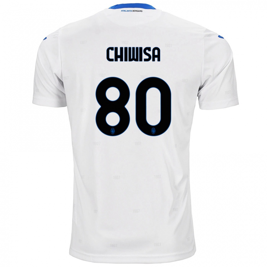 Dames Mannah Chiwisa #80 Wit Uitshirt Uittenue 2024/25 T-Shirt