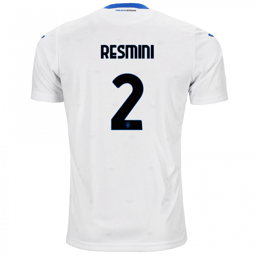 Dames Martina Resmini #2 Wit Uitshirt Uittenue 2024/25 T-Shirt