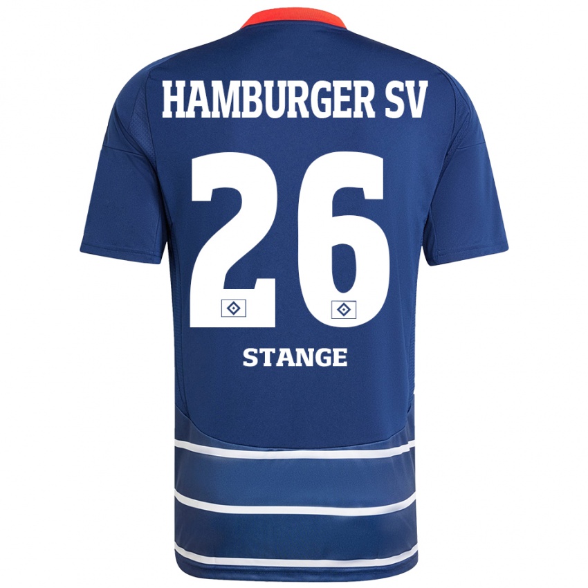 Dames Otto Stange #26 Donkerblauw Uitshirt Uittenue 2024/25 T-Shirt