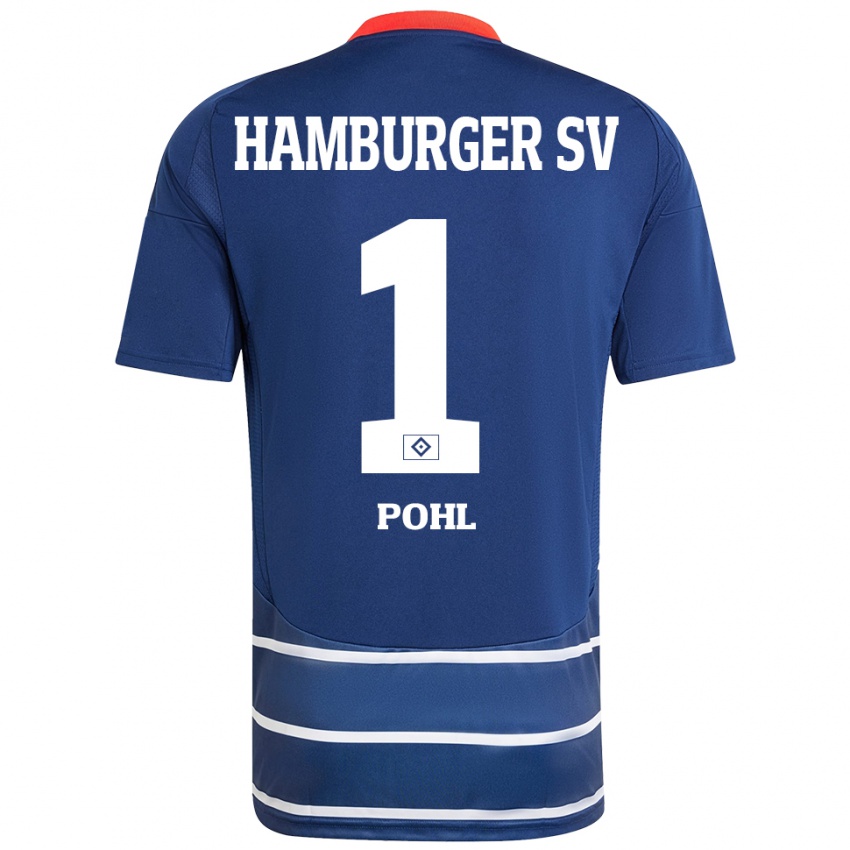 Dames Christina Pohl #1 Donkerblauw Uitshirt Uittenue 2024/25 T-Shirt