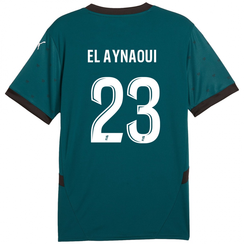 Dames Neil El Aynaoui #23 Donkergroen Uitshirt Uittenue 2024/25 T-Shirt