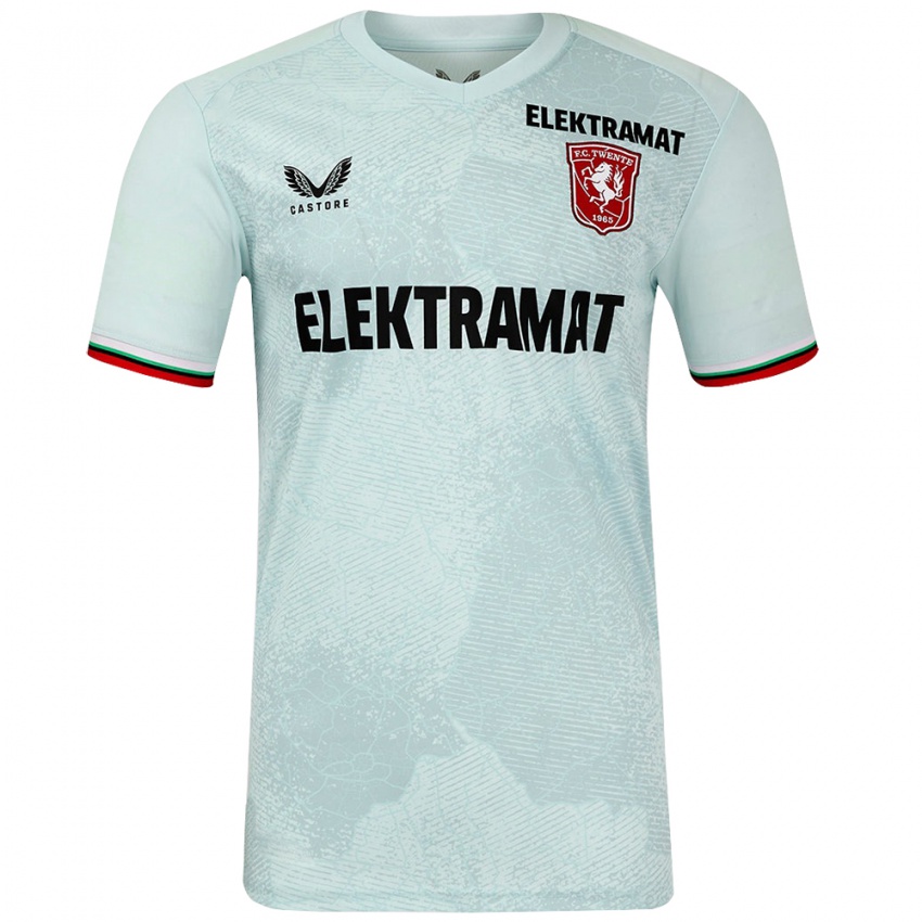 Dames Ibrahim Salah-Eddine #0 Lichtgroen Uitshirt Uittenue 2024/25 T-Shirt