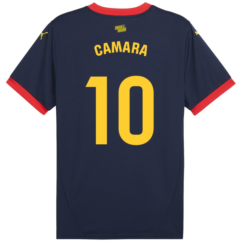 Dames Dawda Camara #10 Marineblauw Uitshirt Uittenue 2024/25 T-Shirt