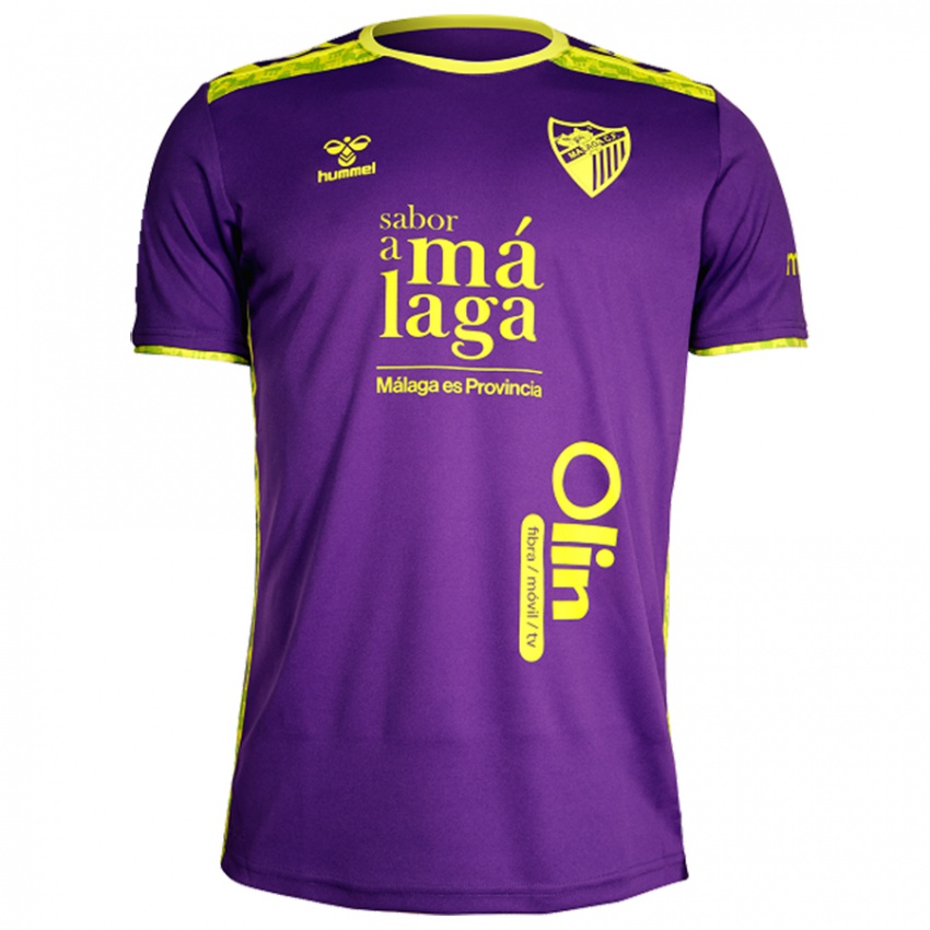 Dames Encarni #5 Paars Geel Uitshirt Uittenue 2024/25 T-Shirt