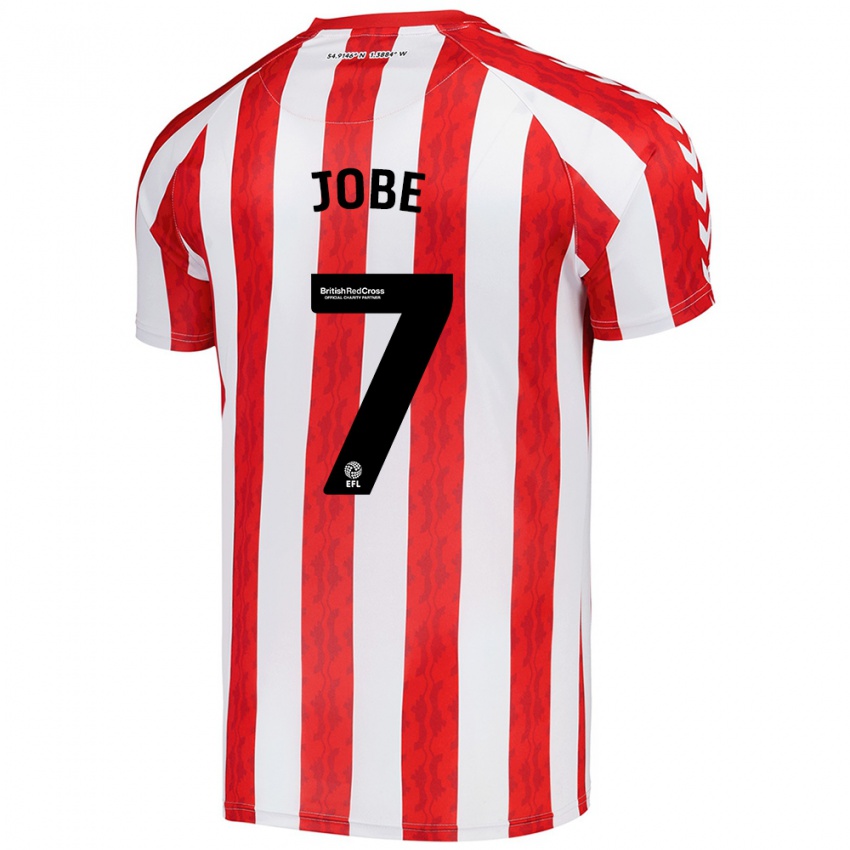 Kinderen Jobe Bellingham #7 Rood Wit Thuisshirt Thuistenue 2024/25 T-Shirt