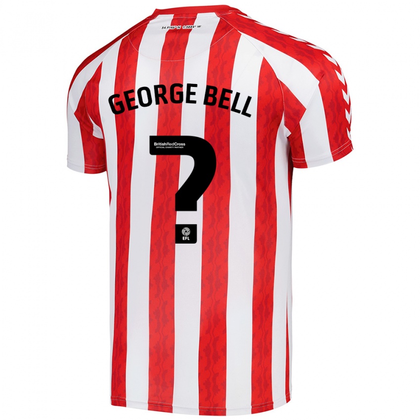 Kinderen George Bell #0 Rood Wit Thuisshirt Thuistenue 2024/25 T-Shirt