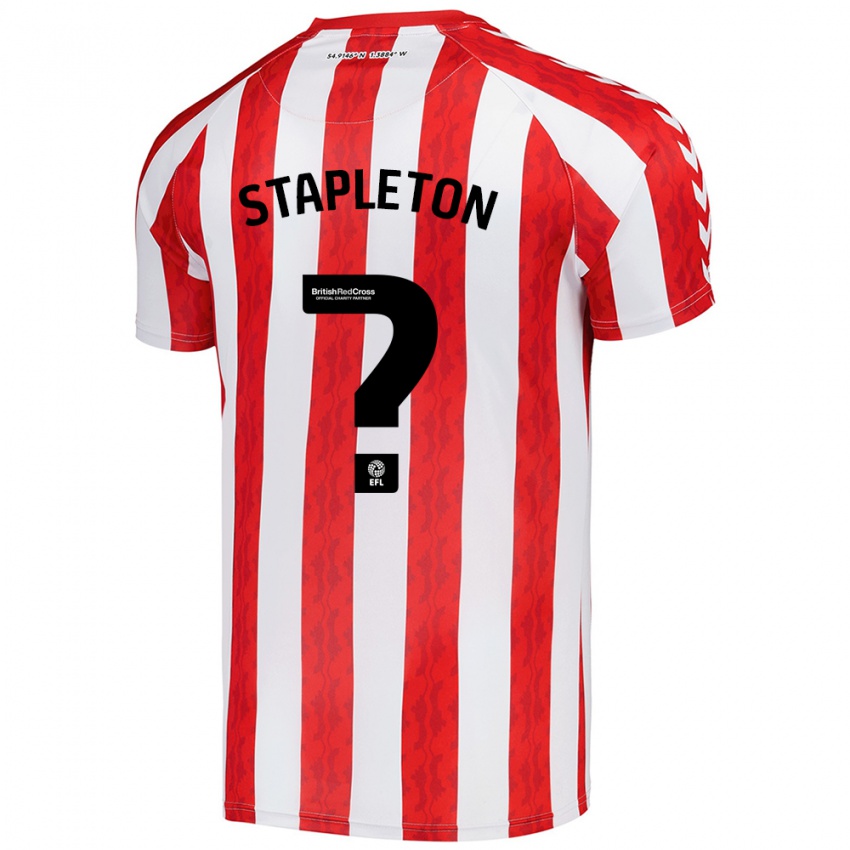 Kinderen Jessie Stapleton #0 Rood Wit Thuisshirt Thuistenue 2024/25 T-Shirt