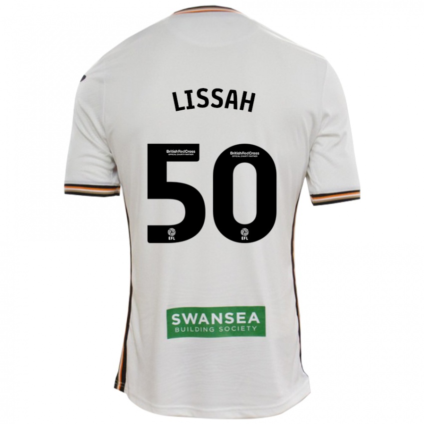 Kinderen Filip Lissah #50 Wit Thuisshirt Thuistenue 2024/25 T-Shirt