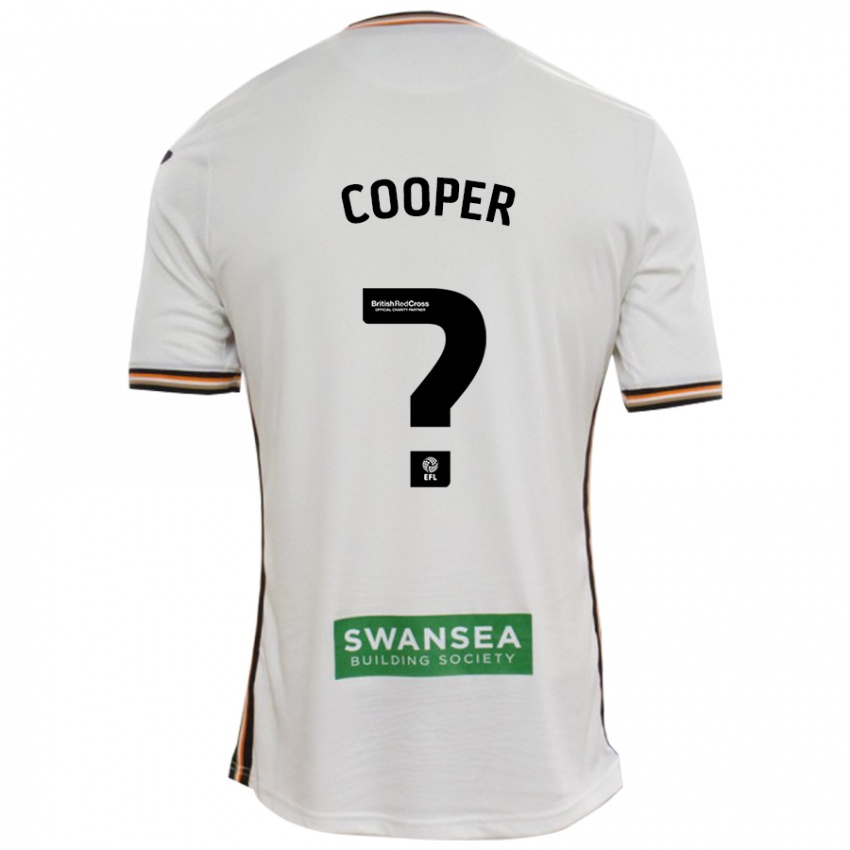 Kinderen Jack Cooper #0 Wit Thuisshirt Thuistenue 2024/25 T-Shirt