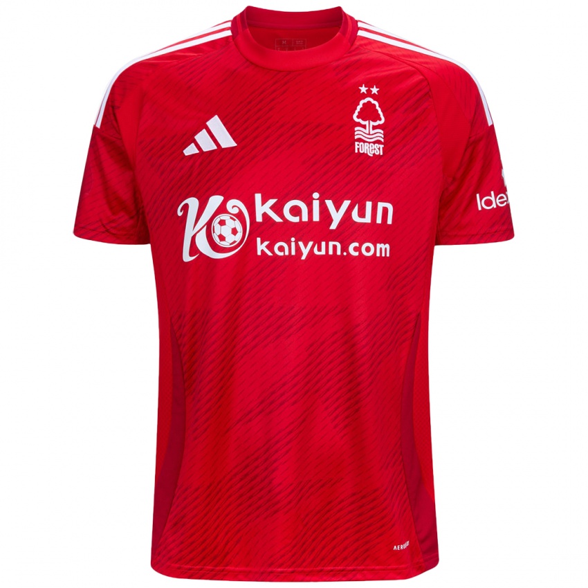 Kinderen Kate Longhurst #12 Rood Wit Thuisshirt Thuistenue 2024/25 T-Shirt