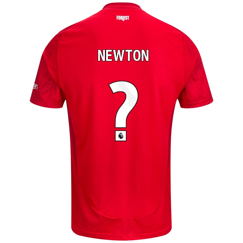 Kinderen Jamie Newton #0 Rood Wit Thuisshirt Thuistenue 2024/25 T-Shirt