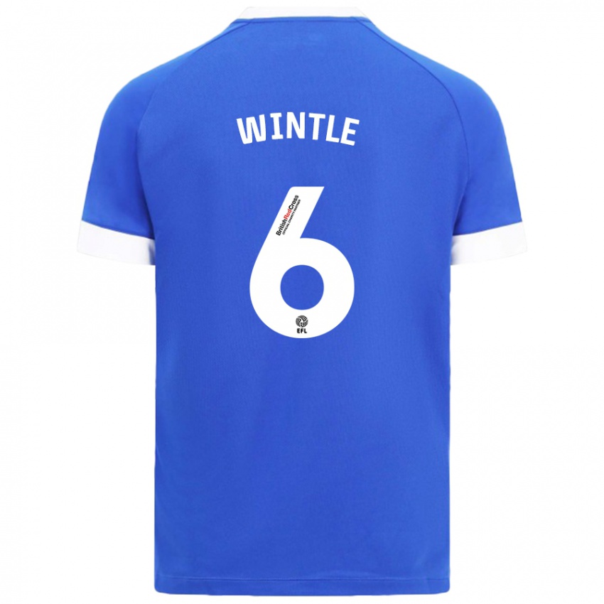 Kinderen Ryan Wintle #6 Hemelsblauw Thuisshirt Thuistenue 2024/25 T-Shirt