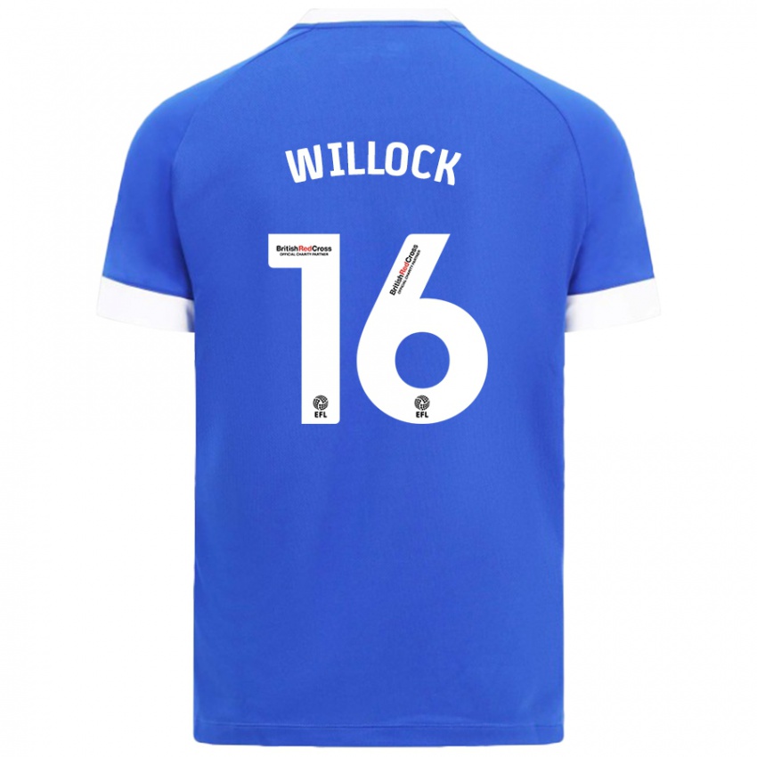 Kinderen Chris Willock #16 Hemelsblauw Thuisshirt Thuistenue 2024/25 T-Shirt