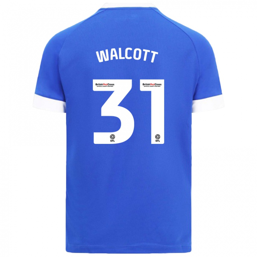 Kinderen Malachi Fagan Walcott #31 Hemelsblauw Thuisshirt Thuistenue 2024/25 T-Shirt