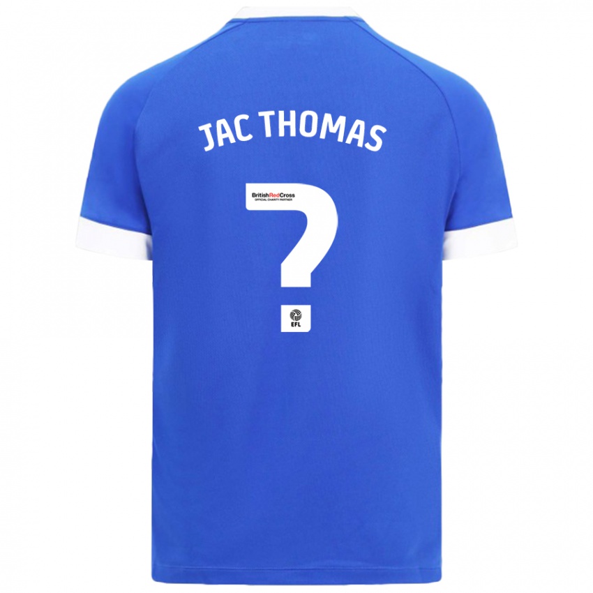 Kinderen Jac Thomas #0 Hemelsblauw Thuisshirt Thuistenue 2024/25 T-Shirt