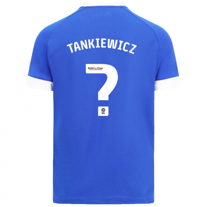 Kinderen Rob Tankiewicz #0 Hemelsblauw Thuisshirt Thuistenue 2024/25 T-Shirt