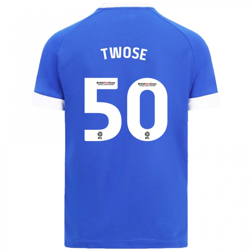 Kinderen Cody Twose #50 Hemelsblauw Thuisshirt Thuistenue 2024/25 T-Shirt