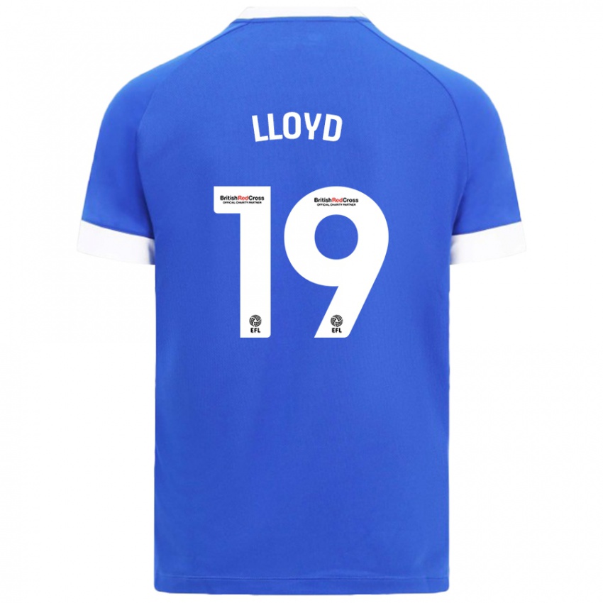 Kinderen Madison Lloyd #19 Hemelsblauw Thuisshirt Thuistenue 2024/25 T-Shirt