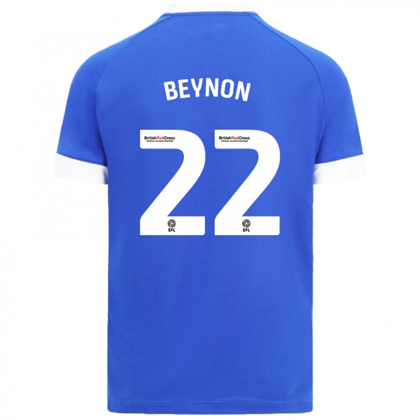 Kinderen Emma Beynon #22 Hemelsblauw Thuisshirt Thuistenue 2024/25 T-Shirt