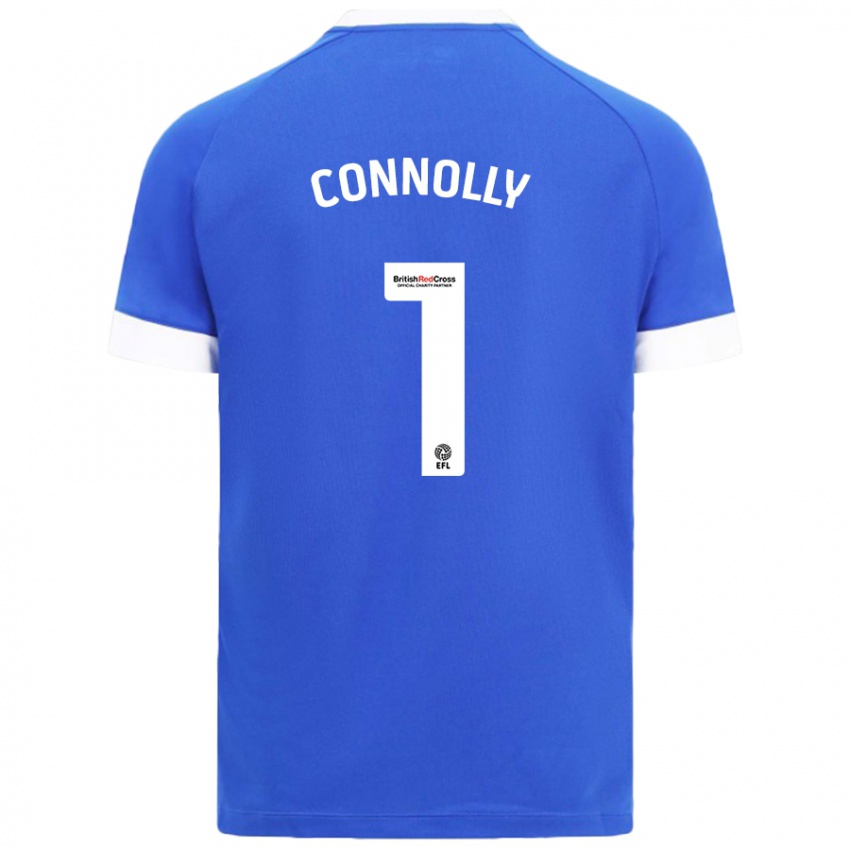 Kinderen Daisy Connolly #1 Hemelsblauw Thuisshirt Thuistenue 2024/25 T-Shirt